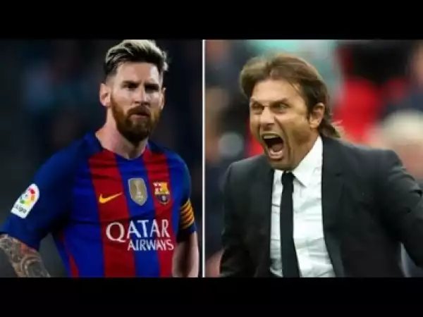 Video: Lionel Messi Reacts To Antonio Conte